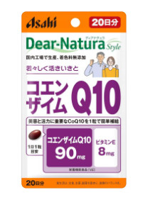 Coenzyme Q10 for boosting energy and improving metabolism Asahi Dear-Natura Coenzyme Q10