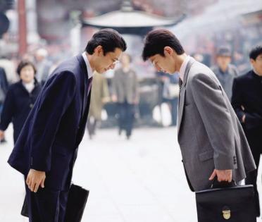 The meaning of bows in Japan