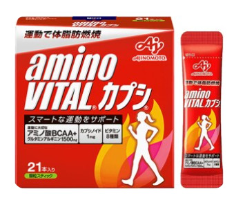 Drink with amino acids and capsiate, grapefruit flavor Ajinomoto Amino Vital Capsiat