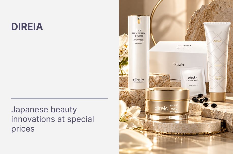Direia: Japanese Beauty Innovations at Special Prices