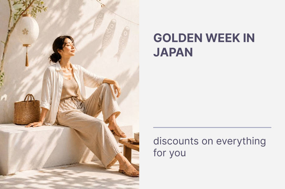 Golden Week in Japan — Discounts on Everything for You!
