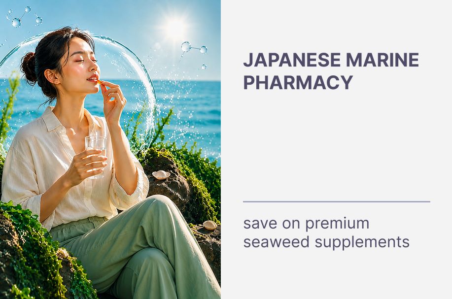 Japanese Marine Pharmacy 🌊 Save on Premium Seaweed Supplements