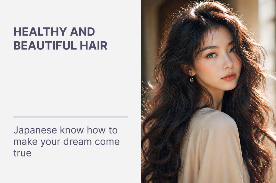 Healthy and beautiful hair: Japanese know how to make your dream come true!