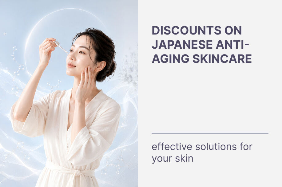 Discounts on Japanese Anti-Aging Skincare Favorites ✨ Effective Solutions for Your Skin