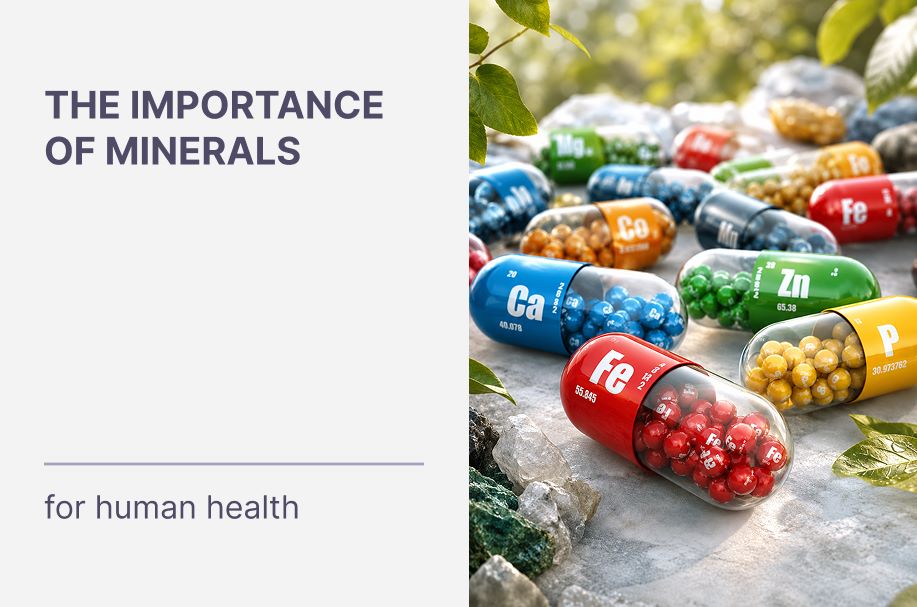 The Importance of Minerals for Human Health