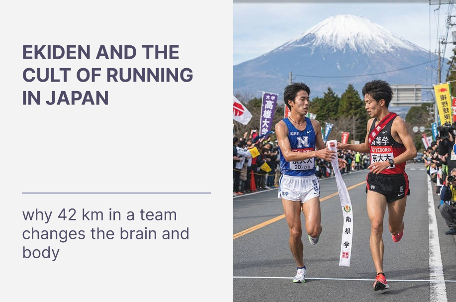Ekiden and the Cult of Running in Japan: Why 42 km in a Team Changes the Brain and Body