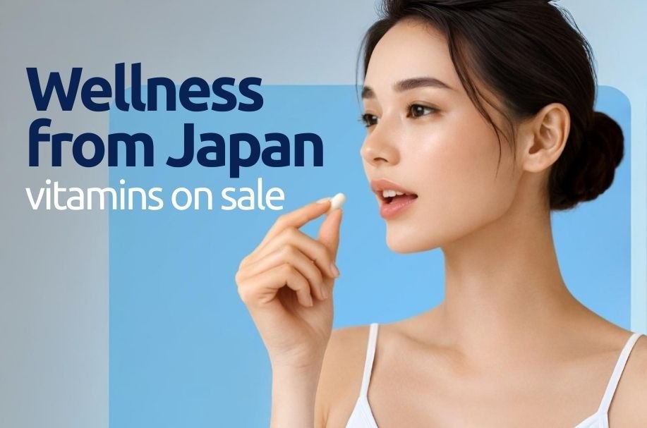 Wellness from Japan — Vitamins on Sale!