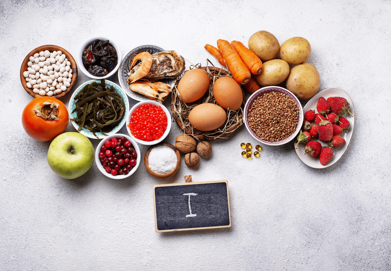 Iodine: benefits and food sources