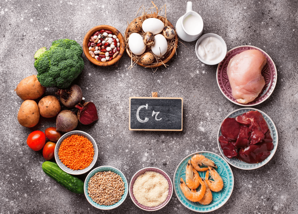 Chromium: benefits and food sources