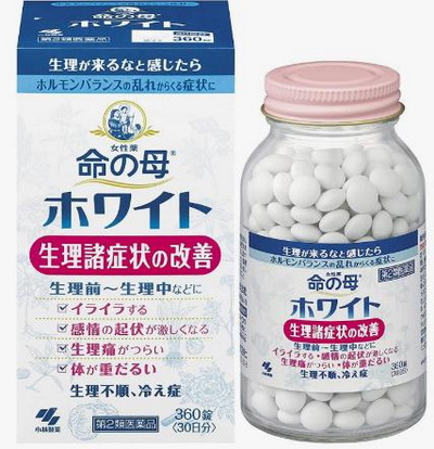 Complex for maintaining women's health KOBAYASHI Mother of Life Inochi no Haha White from 20 to 40 years old