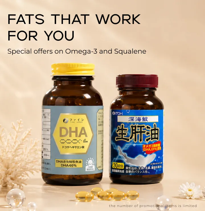 Omega-3, squalene