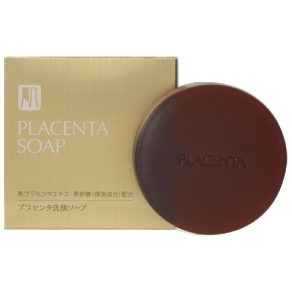 Kimiwa Mayuplacen Horse Placenta & Minerals Cleansing Face Soap
