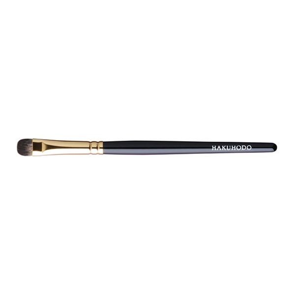 HAKUHODO Eye Shadow Brush Round & Flat S134Bk
