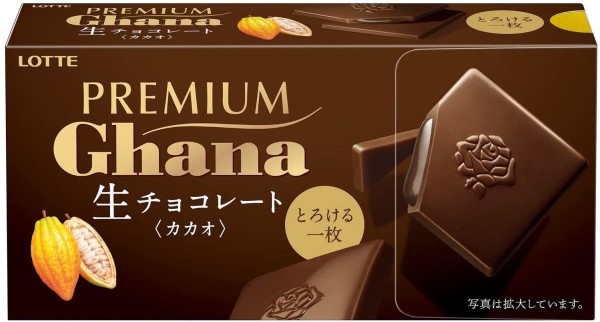 Lotte Premium Ghana Raw Chocolate