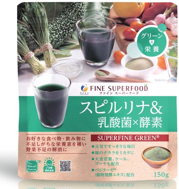 Fine Japan Super Food TM Spirulina & Lactic Acid Bacteria + Enzyme