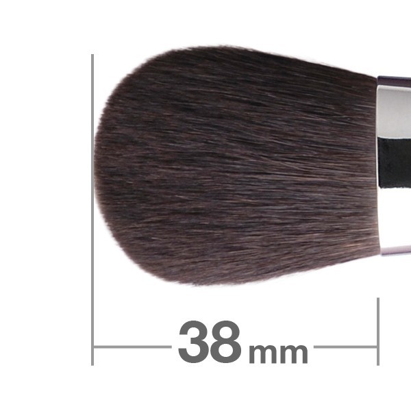 HAKUHODO Powder Brush Round & Flat B5519