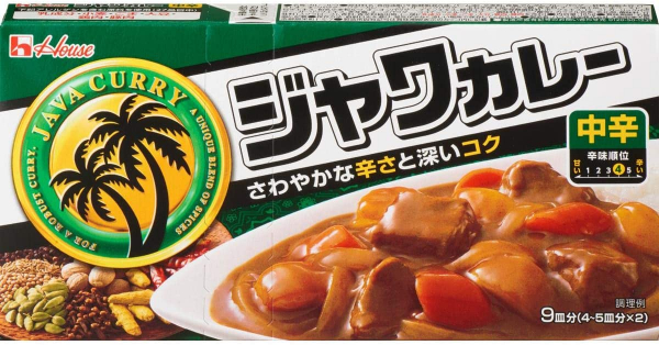 Japanese Curry Housefood Java moderately sharp
