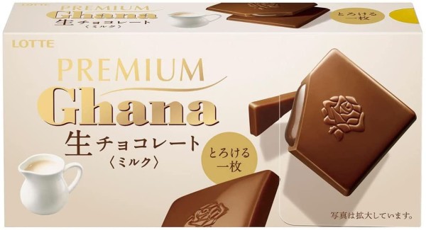 Lotte Premium Ghana Raw Chocolate