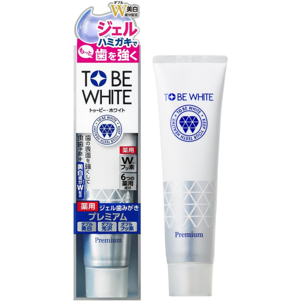 To Be White Whitening Gel Toothpaste Premium
