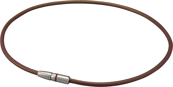 Titanium necklace Phiten X100 RAKUWA (black, 50 cm)