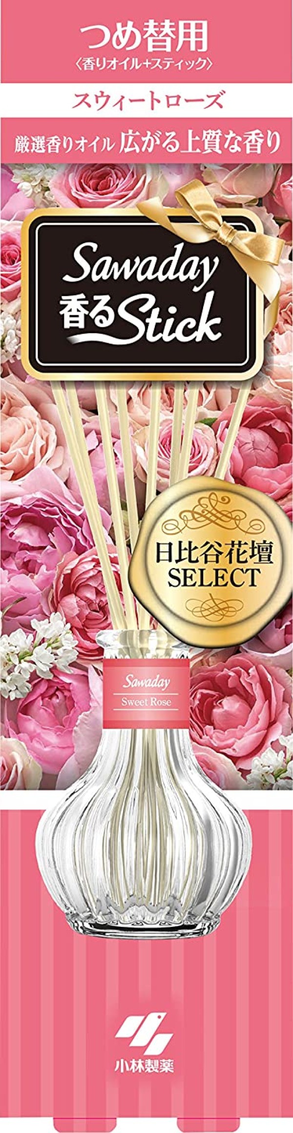 Kobayashi Stick White Rose Home Fragrance (Diffuser)