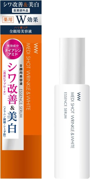 Meishoku Medi Shot Wrinkle & White Essence Serum with Niacinamide