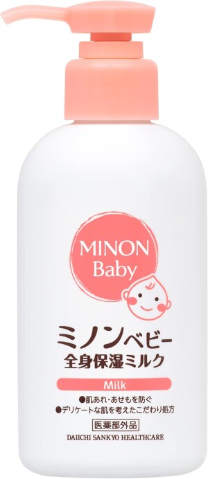 Daiichi-Sankyo MINON Baby Whole Body Moisturizing Milk for Sensitive Children's Skin