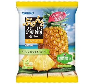 ORIHIRO Purunto Konjac Jelly Golden Pineapple Flavor
