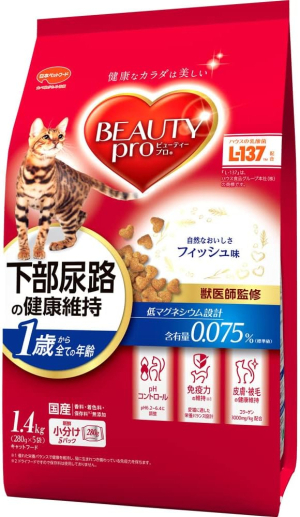 Beauty Pro Cat Food for Lower Urinary Tract