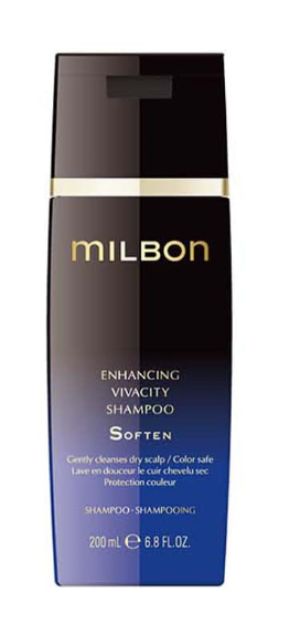 Milbon ENHANCING VIVACITY Soften Strengthening Shampoo Against Hair Loss for Dry Scalp