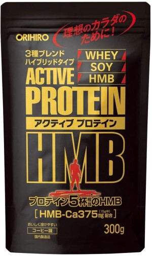 Protein Shake Orihiro Active Protein HMB Coffee Flavor