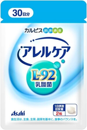 Asahi CALPIS Allergy Care Lactic Acid Bacteria L-92 to Reduce Allergy