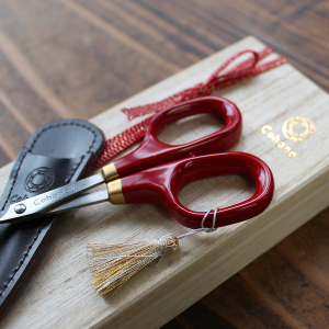 Cohana KAWAGUCHI Small Handicraft Scissors with Golden Trim