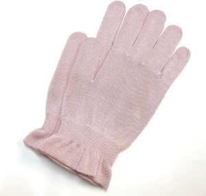 Nishijin Sleeping Gloves Silk 100% for Protection Against Dryness and Cold During Sleep