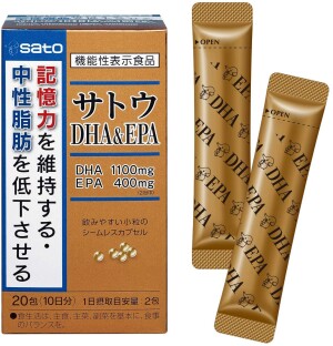 Sato DHA & EPA Omega-3 Fatty Acids