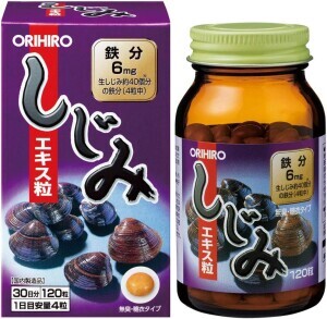Orihiro New Clam (Corbicula) Extract Grains  for Liver Support