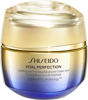 SHISEIDO Vital Perfection Advanced Cream Soft to Moisturize and Brighten Skin