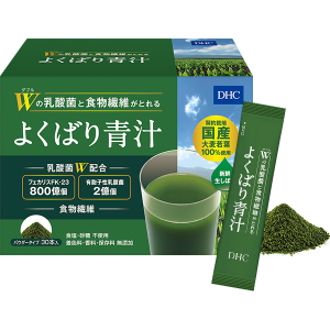DHC W Lactic Acid Bacteria & Dietary Fiber Aojiru for Stable Digestion