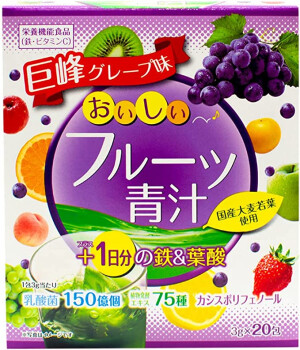 Yuwa Delicious Fruit Juice Iron & Folic Acid Grape Flavor