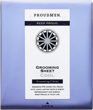 Cooling Deodorizing Body Tissues PROUDMEN Grooming Cool Sheet