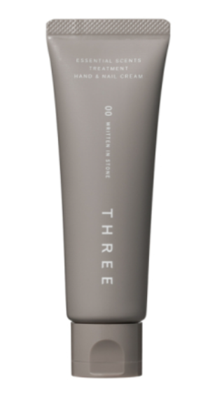 THREE Moisturizing & Smoothing Essential Scents Treatment Hand & Nail Cream with Essential Oils