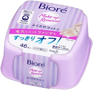 Kao Biore Makeup Remover Over Only Cotton Wipes
