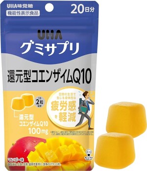 UHA Gummy Supplement Coenzyme Q10 for Energy Boost