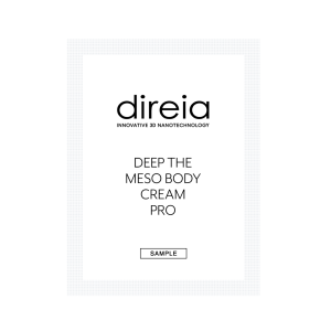 DIREIA Deep Sveltyl Meso Body Anti Cellulite Cream