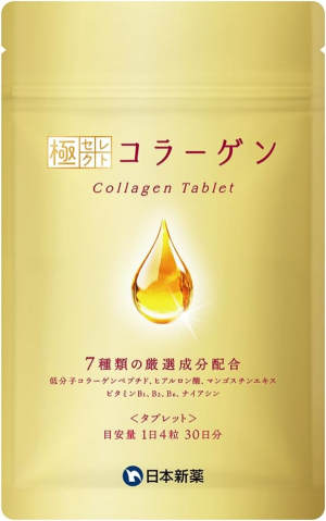 Nippon Shinyaku Goku Select Collagen Tablets for Skin Youthfulness