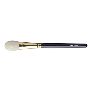 HAKUHODO Highlighter Brush Round & Flat Brush S113Bk