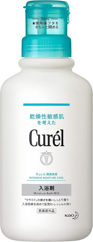 Kao Curel Bath Milk with Ceramides and Eucalyptus