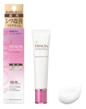 Daiichi-Sankyo MINON Amino Moist Aging Care Eye Cream Against Wrinkles and Dullness