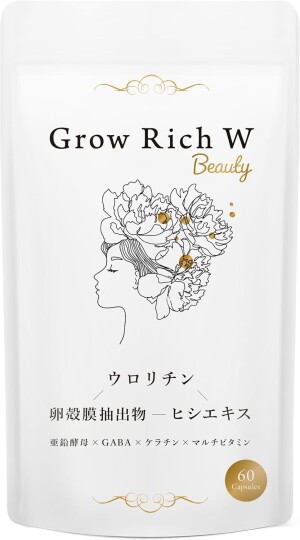 Grow Rich W Beauty Complex for Healthy and Shiny Hair with