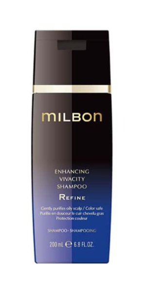 Milbon ENHANCING VIVACITY Refine Strengthening Shampoo  Against Hair Loss for Oily Scalp
